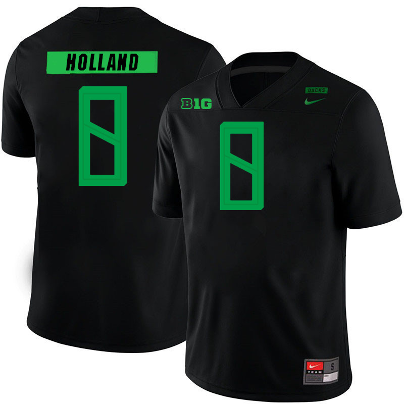 Jevon Holland Oregon Jersey,Oregon Ducks Football Uniforms Youth-Alternate Black